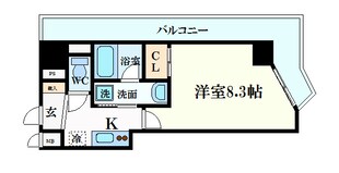 西宮駅 徒歩4分 5階の物件間取画像